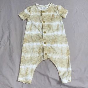 Baby 100% Organic cotton tie-dye one-piece